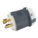 A black and white electrical plug for Estella cheese graters.