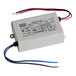 A white Avantco power supply for a LED driver with black and red wires.