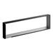 A black rectangular MainStreet Equipment top sign frame with a metal border.