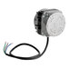 An Avantco evaporator fan motor with wires and a wire harness.