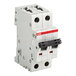 An Avantco circuit breaker with red and black switches and labels.