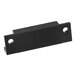 A black rectangular Estella magnetic switch with two holes.