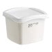 A white WayFare Dairy-Free Vegan Sour Cream container with a lid.