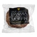 An individually wrapped OMG Gluten-Free Banana Chocolate Chip Muffin.