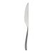 A WNK Zen stainless steel dessert knife with a silver handle.