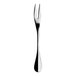 A Steelite International silver stainless steel WNK Baguette oyster fork with a long handle.