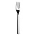 A close-up of a WNK Chatsworth stainless steel fish fork with a silver handle.