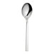 A WNK Silhouette stainless steel spoon with a long handle.