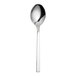 A WNK Silhouette stainless steel serving spoon with a long handle.
