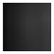 A black square Lancaster Table & Seating outdoor table top with a white border.