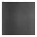 A black square Lancaster Table & Seating Alloy Series outdoor table top with a white background.