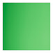 A white square with a jade green center and white edges.