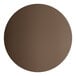 A close-up of a Lancaster Table & Seating copper bar height table top with a white background.