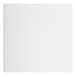 A close-up of a white square Lancaster Table & Seating outdoor table surface.