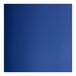 A blue square with a white background.