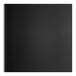 A black square Lancaster Table & Seating outdoor table top