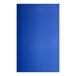 A blue rectangular Lancaster Table & Seating outdoor table top on a white background.