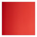 A red square table top with a white background.