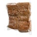 A plastic bag of brown BE Hive vegan seitan blocks.