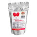 A bag of Great Western Pink Strawberry Cotton Candy Concentrate Sugar with a label.
