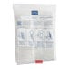 A World Centric package of white TPLA knife sleeves with instructions.