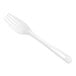 A World Centric TPLA fork refill sleeve with white plastic forks.