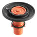 An American Standard diaphragm assembly with black and orange plastic parts.