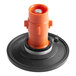 An orange and black diaphragm assembly for American Standard urinal flush valves.