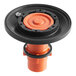 An American Standard Ultima diaphragm assembly for a urinal flush valve, with black and orange plastic parts.