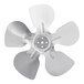 A metal Avantco fan blade.