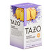 A box of Tazo Glazed Lemon Loaf herbal tea bags.