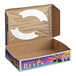 A white Southern Champion bakery box with a Rosca de Reyes design window.