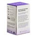A white Tazo tea box with purple and black text and images of Vanilla Bean Macaron Tea.