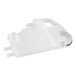 A white plastic container with valves and nozzles.