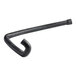 A black curved tube with a handle on it.