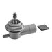 A grey plastic Noble Warewashing wash/rinse arm upper manifold assembly.