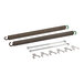 A close-up of a Noble Warewashing door spring assembly.