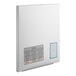 A white rectangular stainless steel front panel for Noble Warewashing dishwashers.