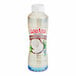 A case of 6 LouAna Liquid Blend Coconut Oil bottles.