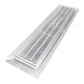 An IMC/Teddy stainless steel floor trough with subway grating.