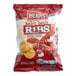 A bag of Herr's Baby Back Ribs artificially flavored potato chips.