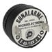 A round electronic timer alarm buzzer with two metal prongs, labeled 'SONALARME' and 'MICROELECTRON' on the front.