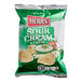 A white Herr's Sour Cream & Onion Potato Chips bag.