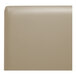 A tan leather single back booth from QA Group.