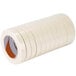 A roll of Shurtape masking tape with a white background and red label.