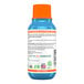 A blue bottle of TheraBreath Invigorating Icy Mint Oral Rinse with a white label and orange cap.