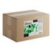 A large cardboard box labeled as containing 10 pounds of Adourne Green Nonpareils.