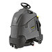 A Karcher Chariot floor scrubber with wheels and a handle.