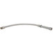 A grey hose with a curved silver connector on the end.