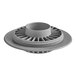 A grey plastic bucket clamping for a MainStreet dishwasher.